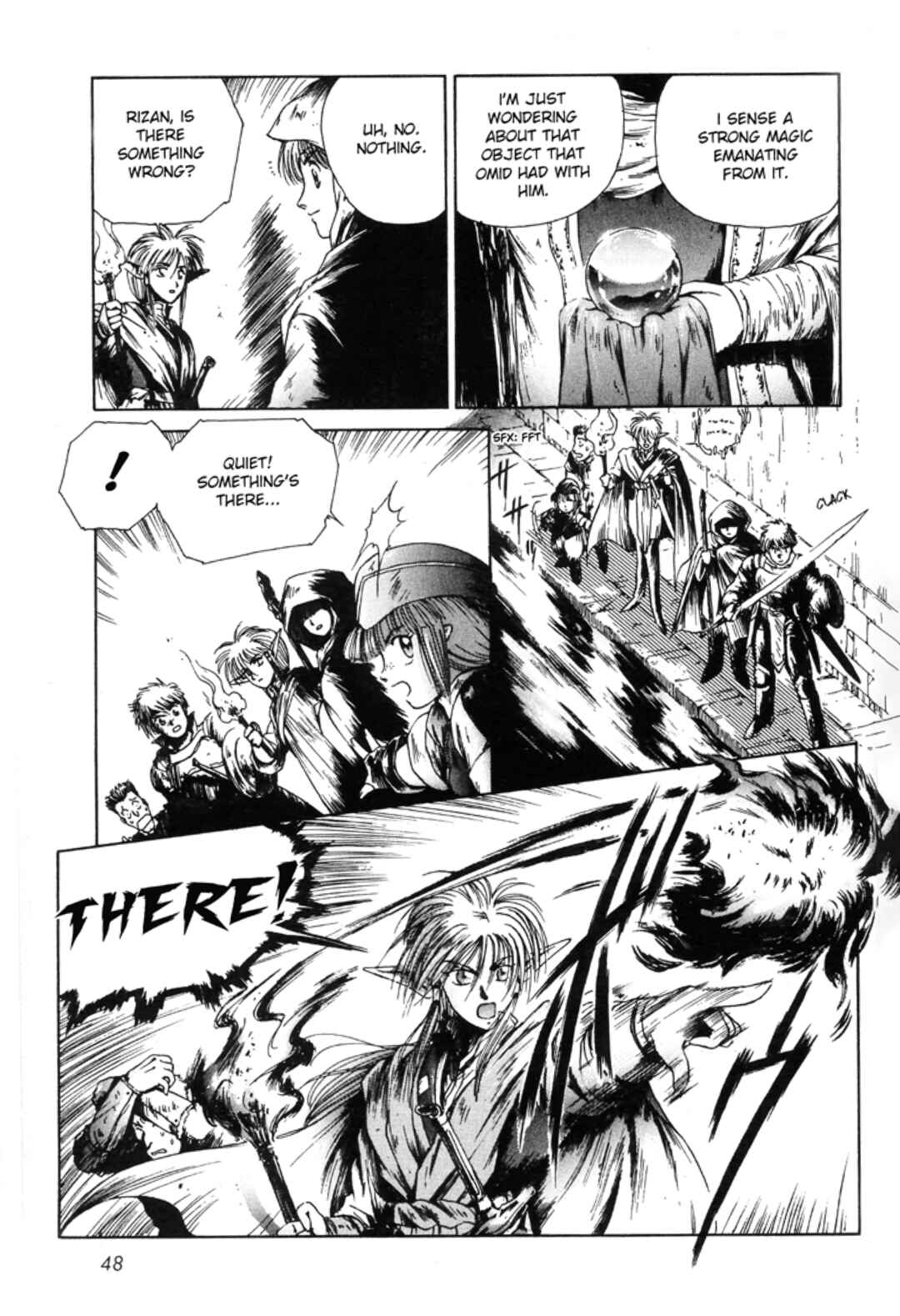 Page 14 Chapter 3 Sword World SFC Comic: Lacquer-Black Curse
