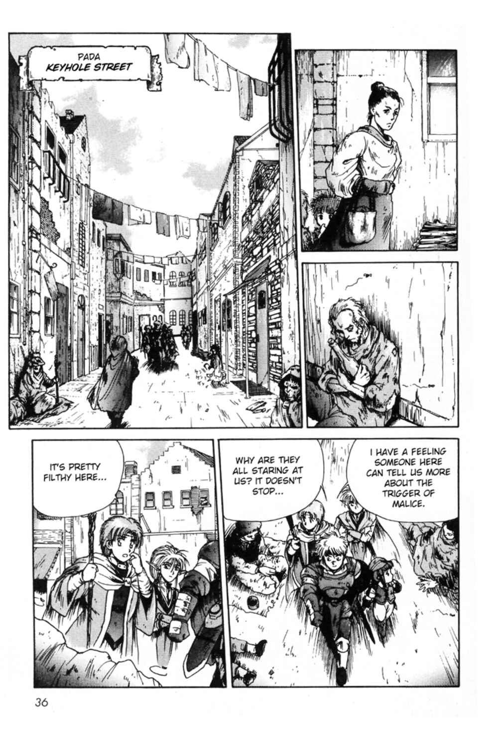 Page 2 Chapter 3 Sword World SFC Comic: Lacquer-Black Curse