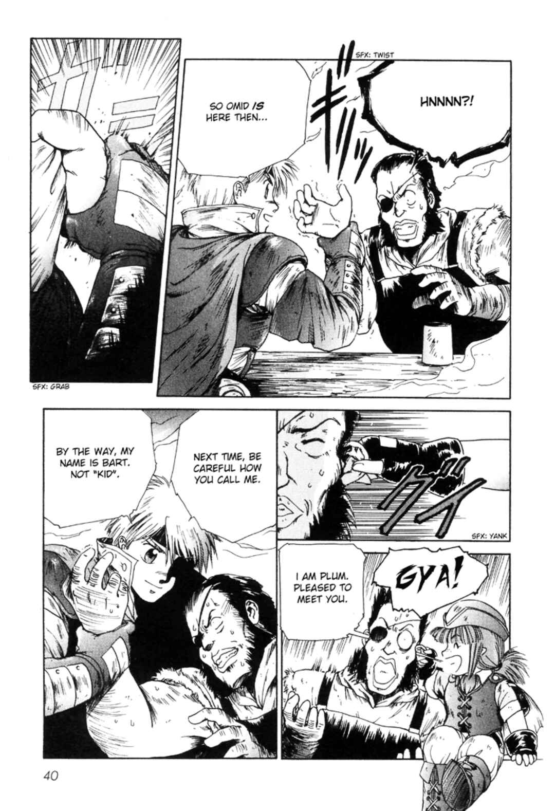 Page 6 Chapter 3 Sword World SFC Comic: Lacquer-Black Curse