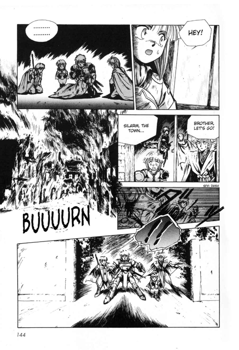 Page 14 Chapter 9 Sword World SFC Comic: Lacquer-Black Curse