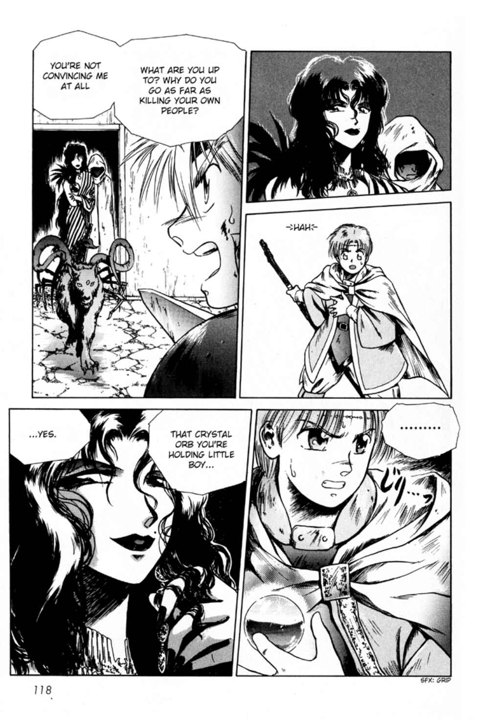 Page 4 Chapter 8 Sword World SFC Comic: Lacquer-Black Curse