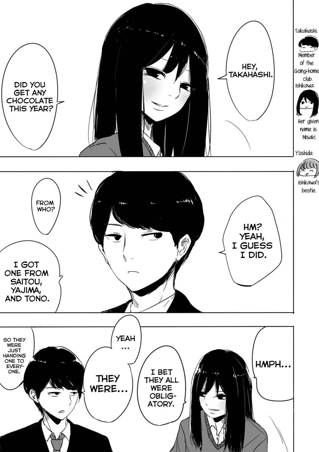Page 1 Chapter Unknown_0cbf Giri Choco Watashita noni Honmei Bareshichau Hanashi