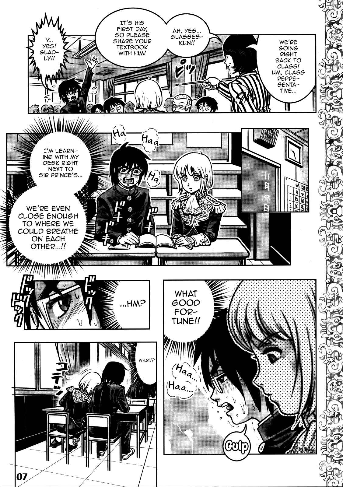 Page 3 Chapter Unknown_5f2e Royal Straight Tenkousei (Shotarista 4)