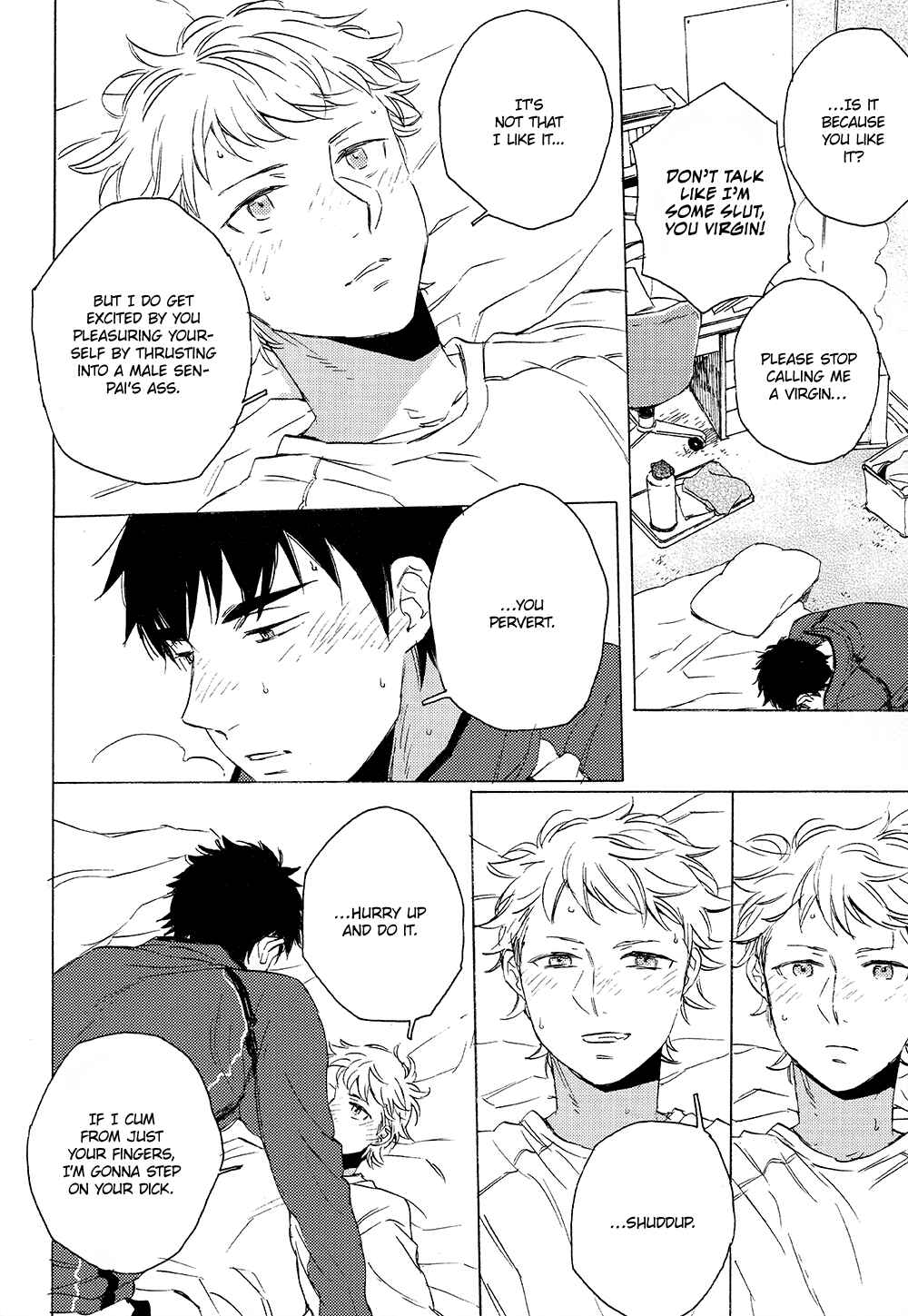 Page 12 Chapter Unknown_0356 Diamond no Ace - Addicted (Doujinshi)