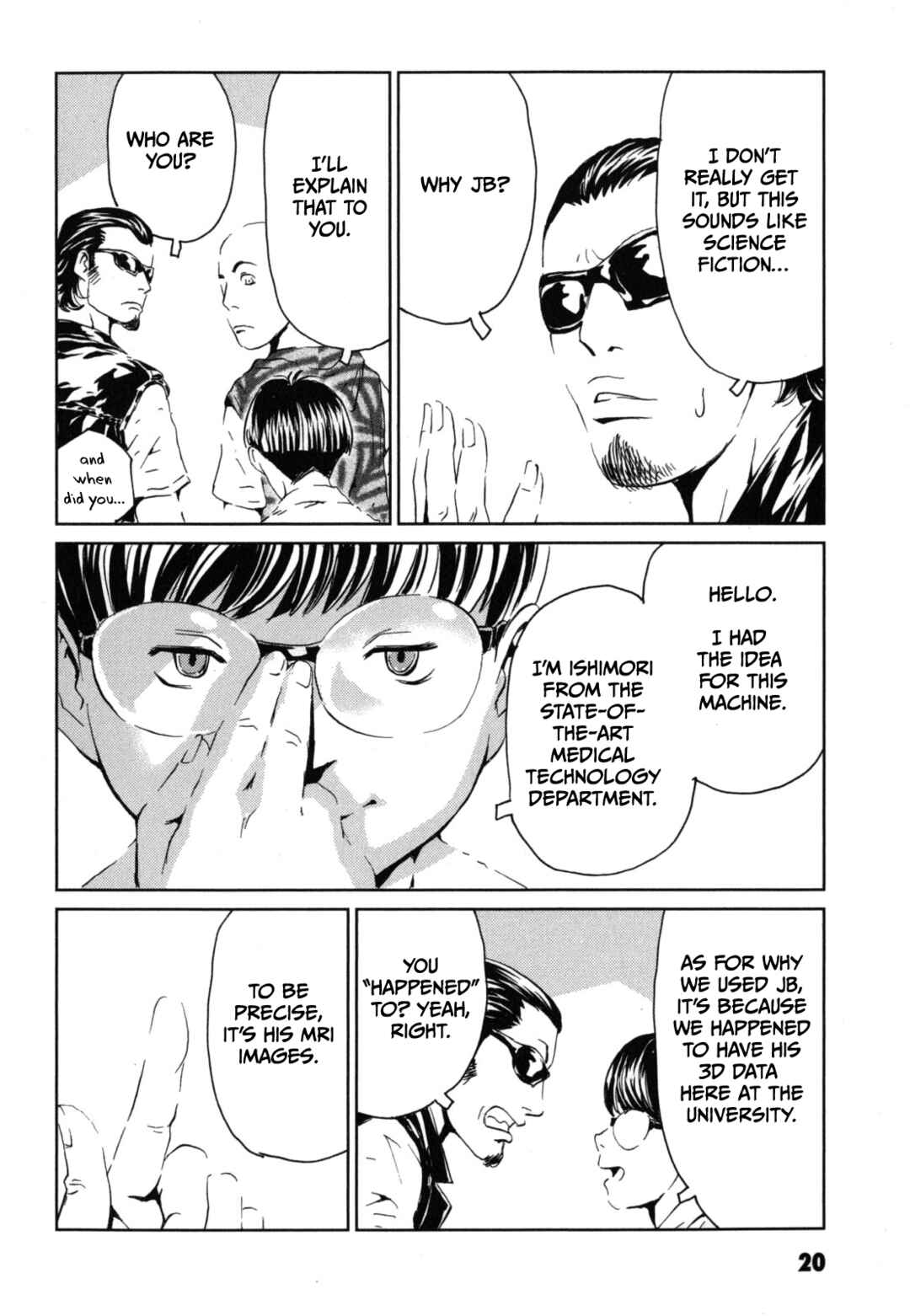 Page 19 Chapter 1 Kurosagi Corpse Delivery Service