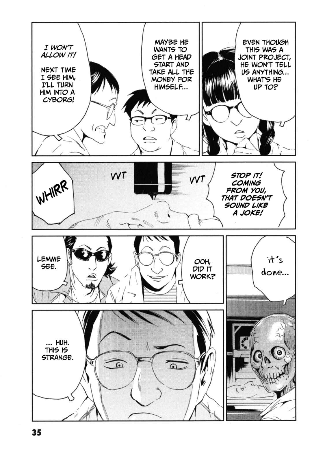 Page 34 Chapter 1 Kurosagi Corpse Delivery Service