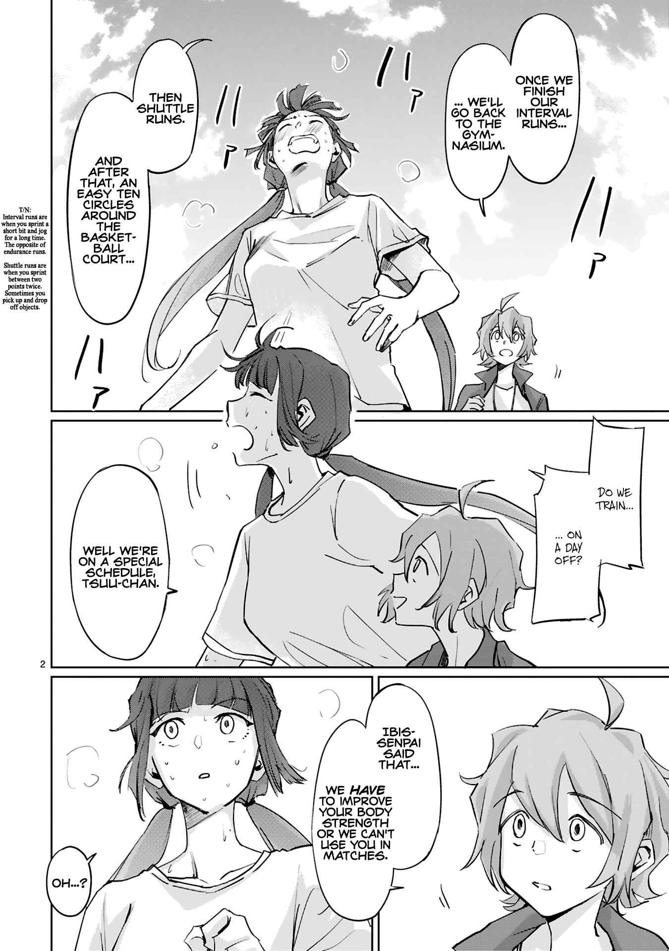 Page 2 Chapter 10 Tsubame Tip-off!