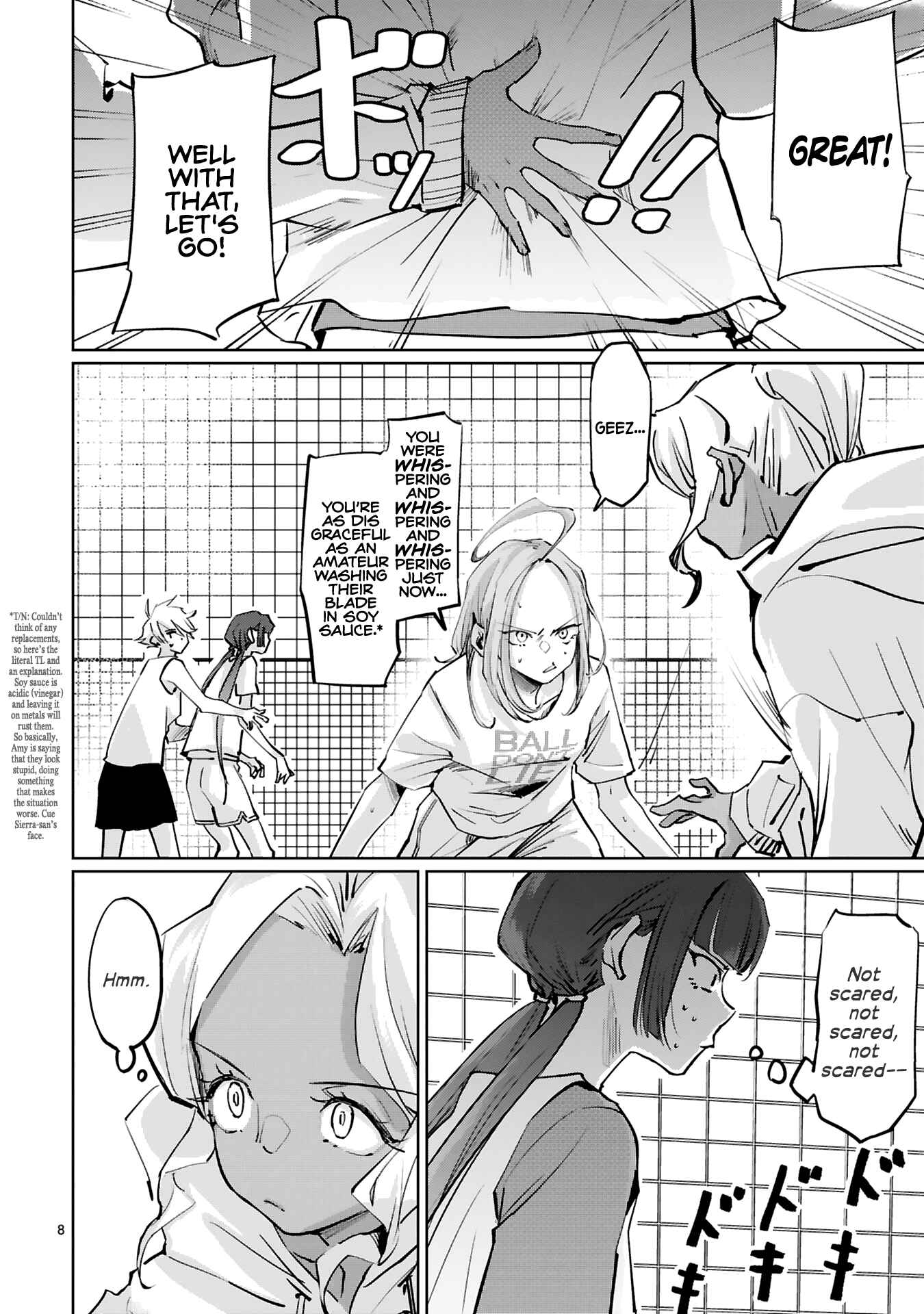 Page 8 Chapter 8 Tsubame Tip-off!