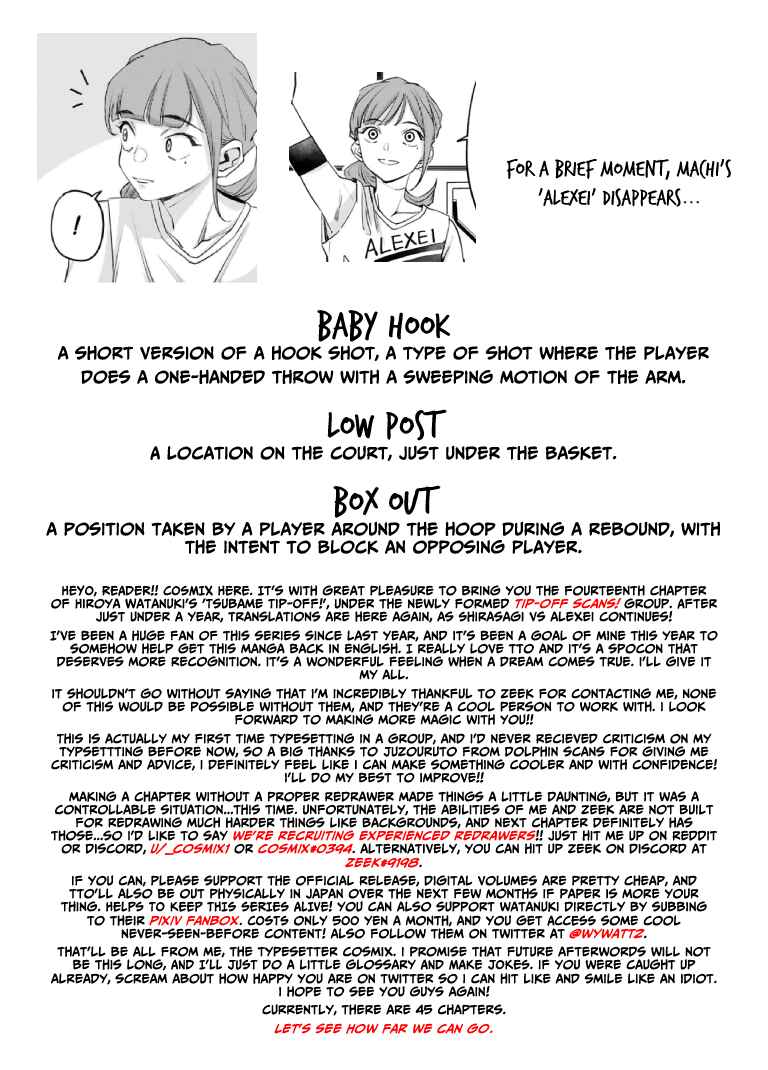 Page 21 Chapter 14 Tsubame Tip-off!