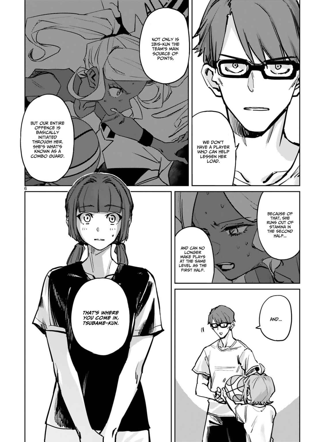 Page 8 Chapter 40 Tsubame Tip-off!