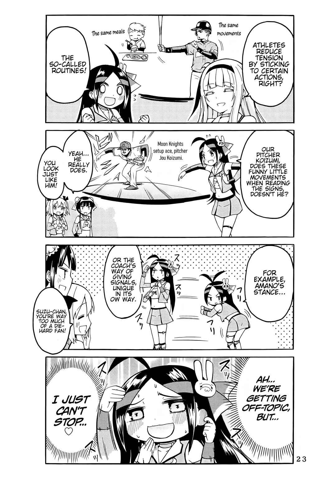 Page 7 Chapter 2 2-nen 2-kumi no Stadium Girl