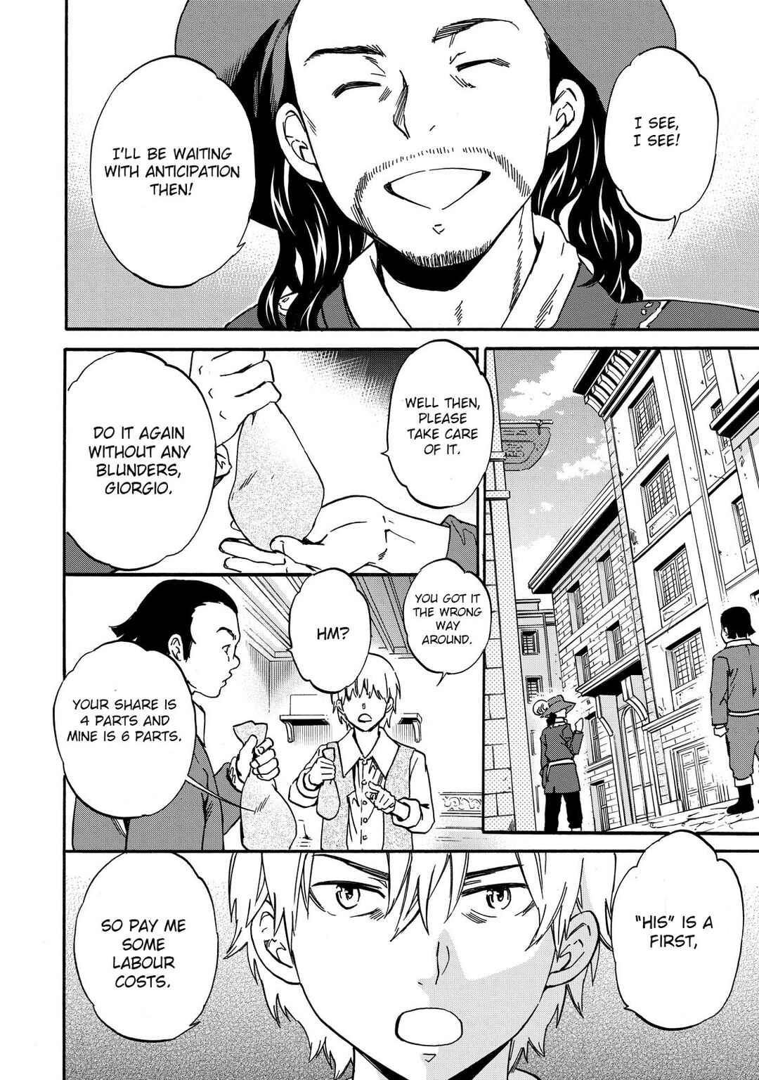 Page 4 Chapter 3 Hitohake no Niji