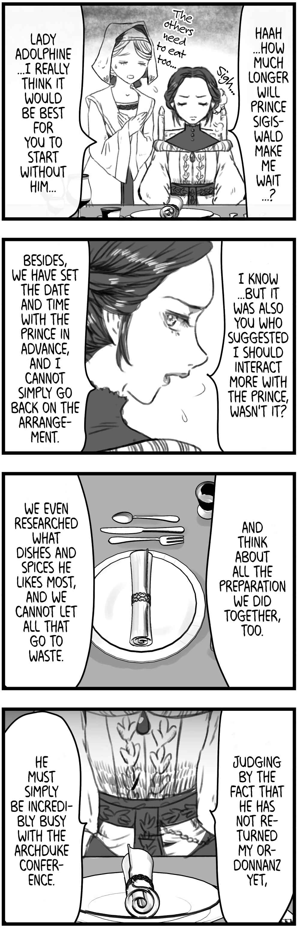 Page 1 Chapter Unknown_ab30 Honzuki no Gekokujou - My Condolences, Adolphine 2 (Doujinshi)