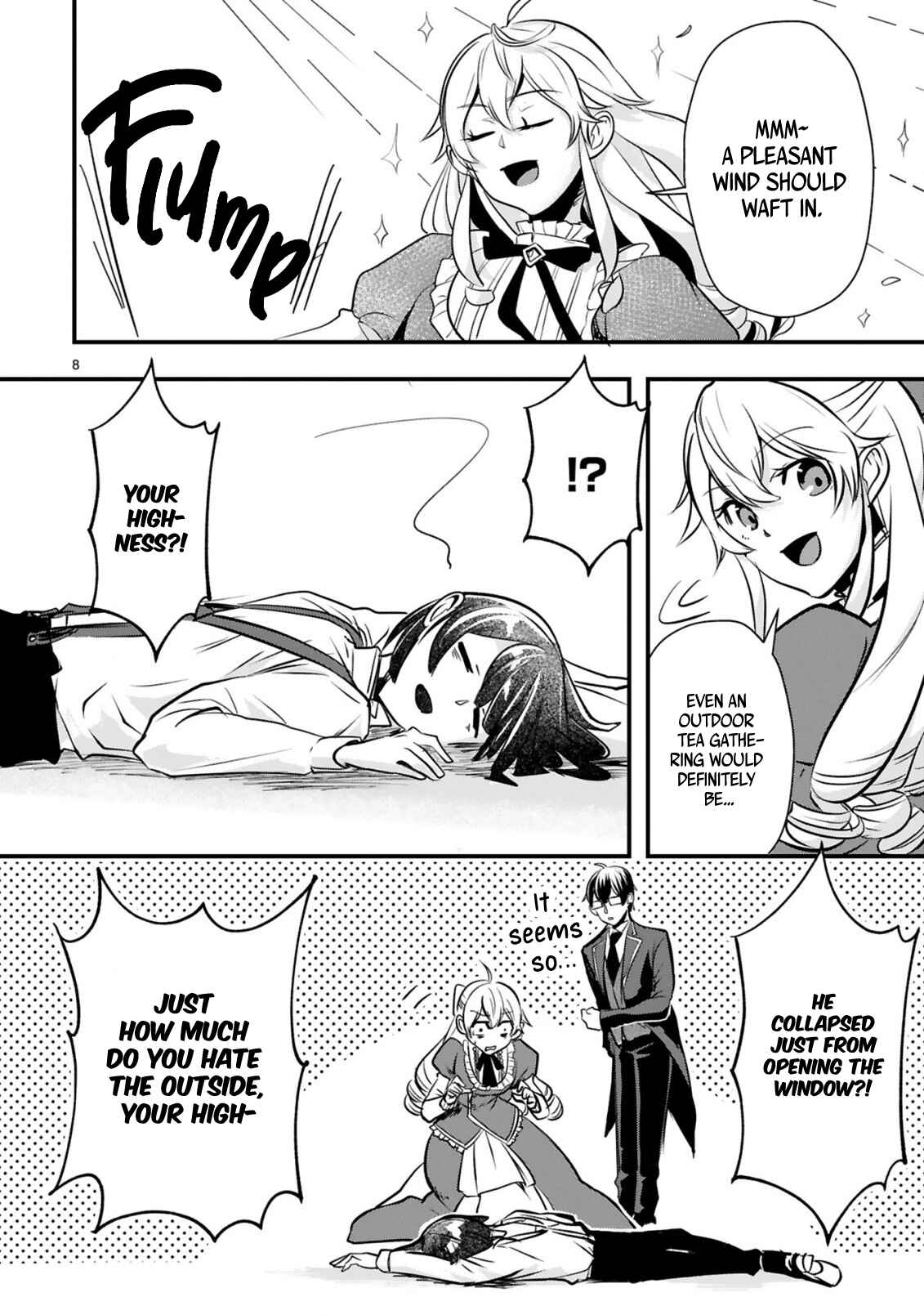 Page 9 Chapter 2 Zense Akuyaku datta Reijou ga, Hikikomori no Choukyou wo Makasaremashita