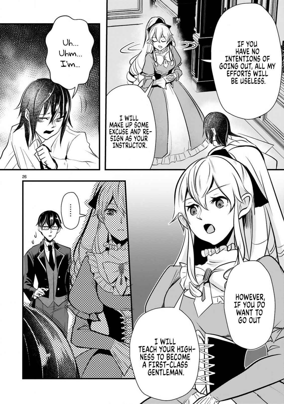 Page 27 Chapter 1 Zense Akuyaku datta Reijou ga, Hikikomori no Choukyou wo Makasaremashita