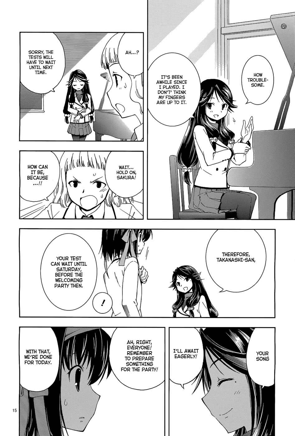 Page 16 Chapter 2 Papa no Iukoto wo Kikinasai! -Sora-iro no Hibiki-