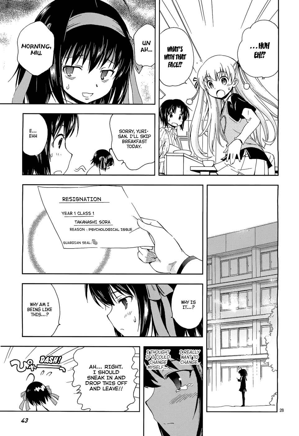 Page 29 Chapter 2 Papa no Iukoto wo Kikinasai! -Sora-iro no Hibiki-