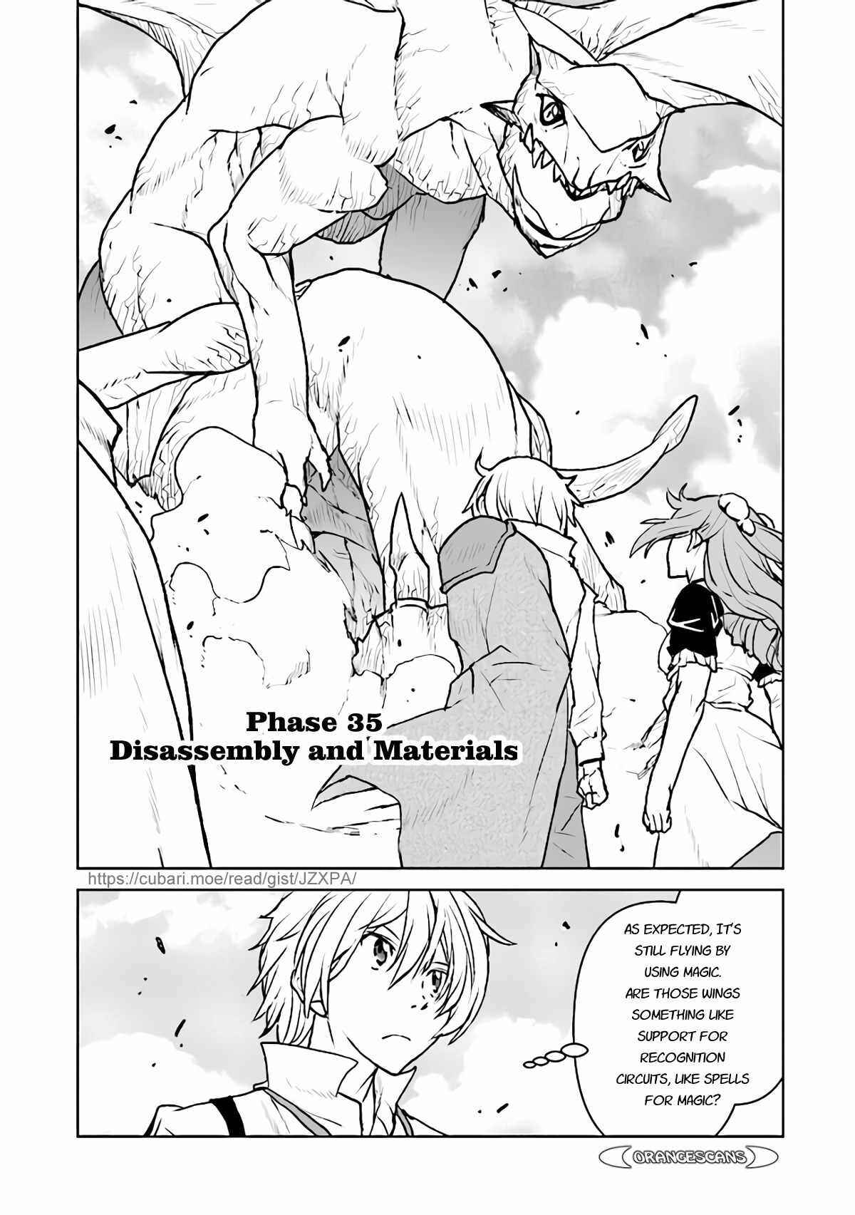 Page 1 Chapter 35 Kouchuugun Shikan Boukensha ni Naru