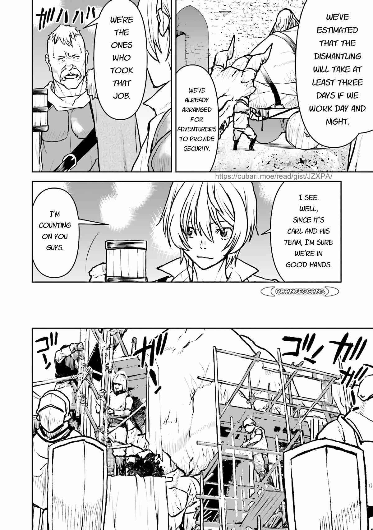 Page 6 Chapter 35 Kouchuugun Shikan Boukensha ni Naru