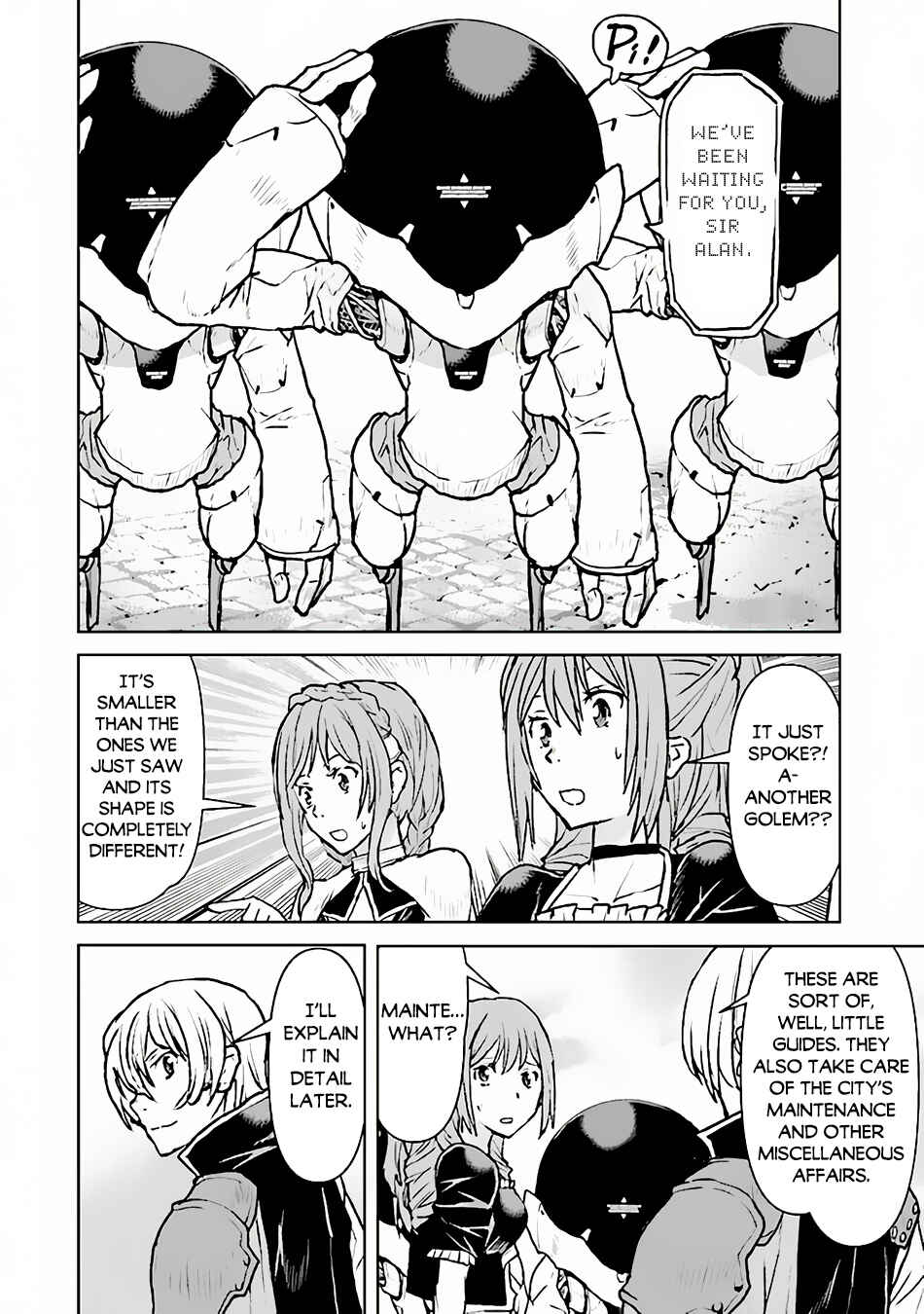 Page 17 Chapter 46 Kouchuugun Shikan Boukensha ni Naru