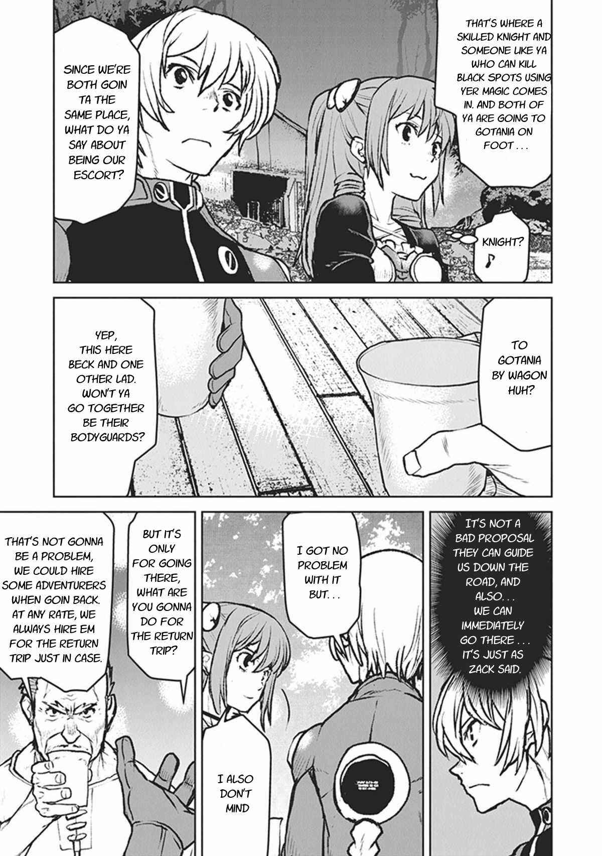 Page 11 Chapter 8 Kouchuugun Shikan Boukensha ni Naru