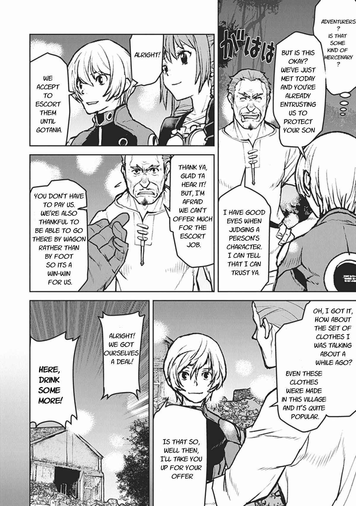 Page 12 Chapter 8 Kouchuugun Shikan Boukensha ni Naru