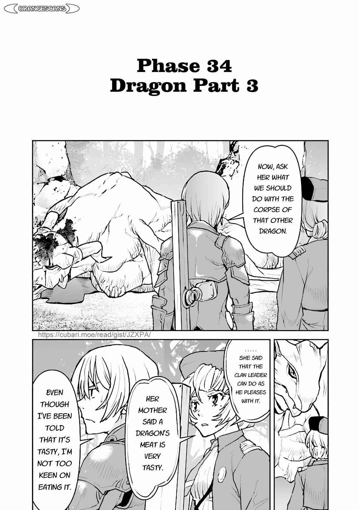 Page 1 Chapter 34 Kouchuugun Shikan Boukensha ni Naru