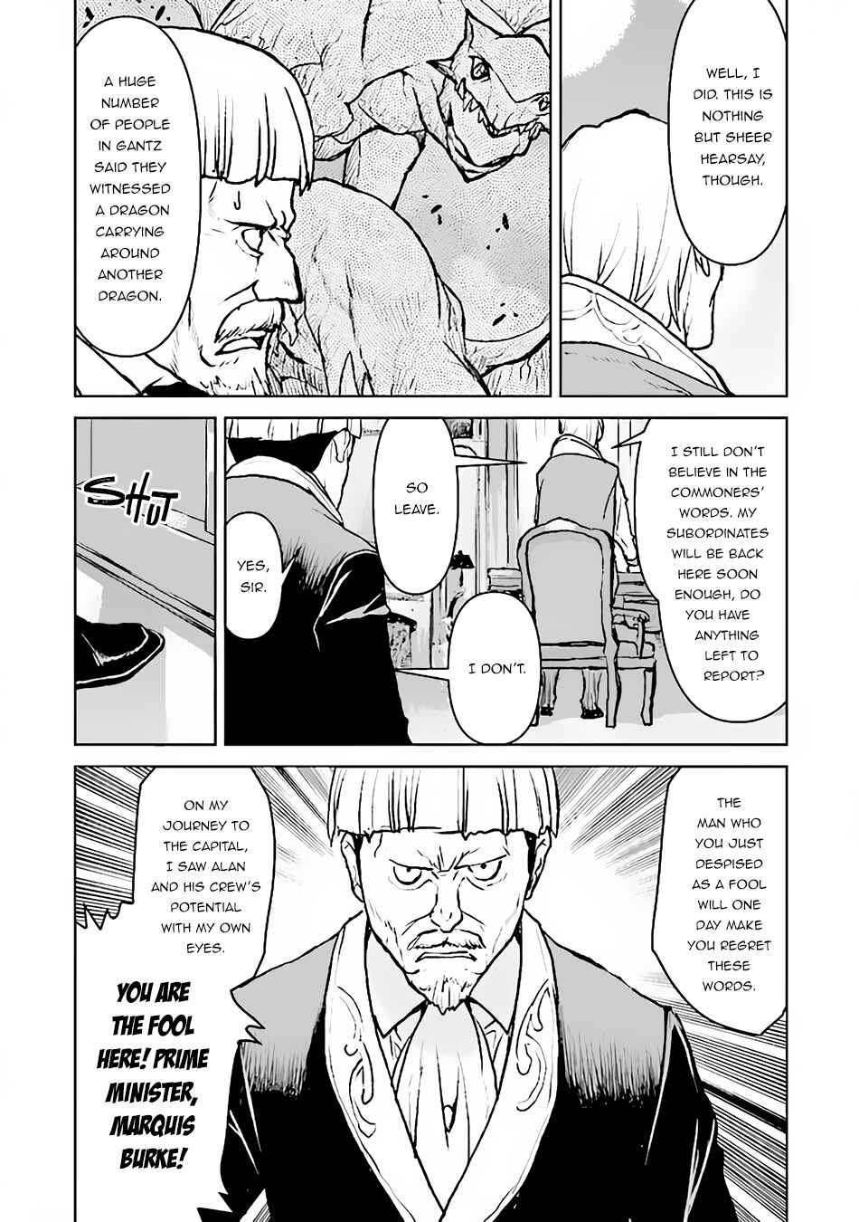 Page 12 Chapter 37 Kouchuugun Shikan Boukensha ni Naru