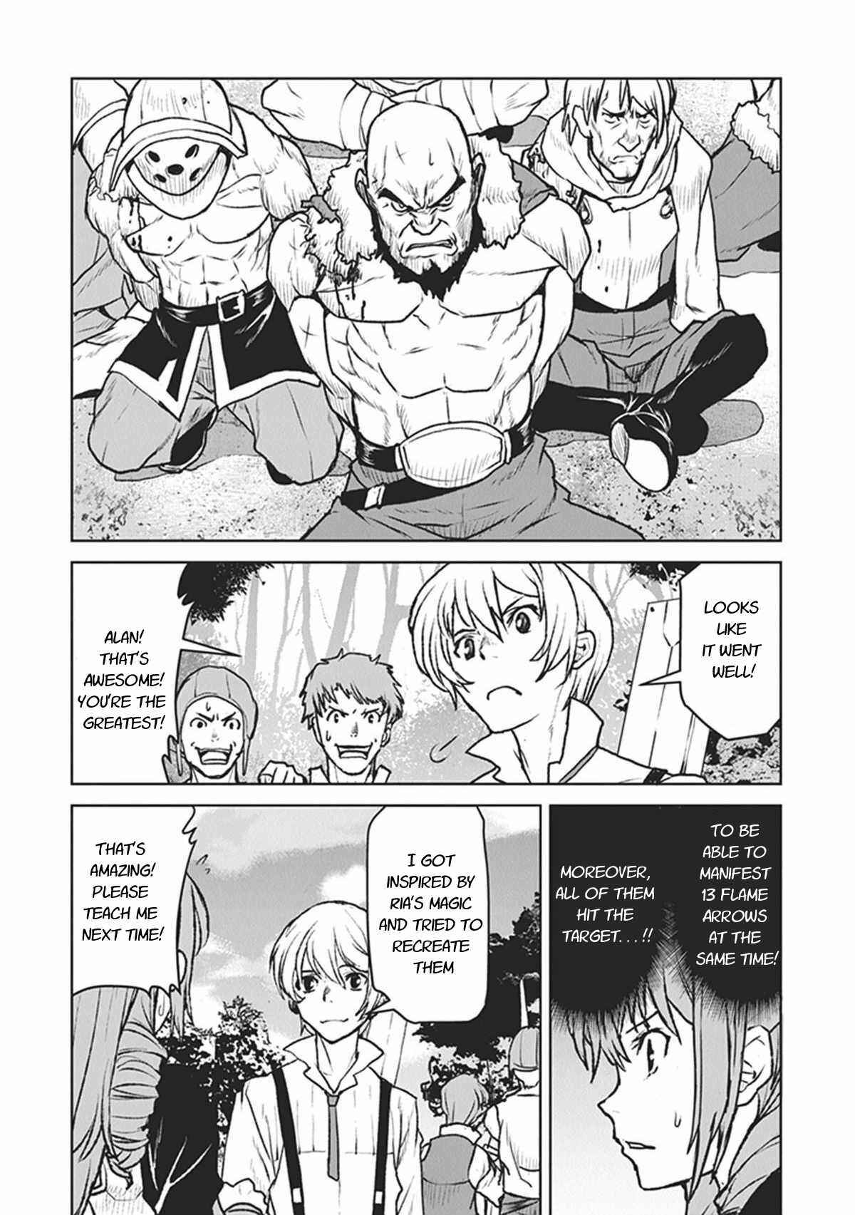 Page 10 Chapter 9 Kouchuugun Shikan Boukensha ni Naru