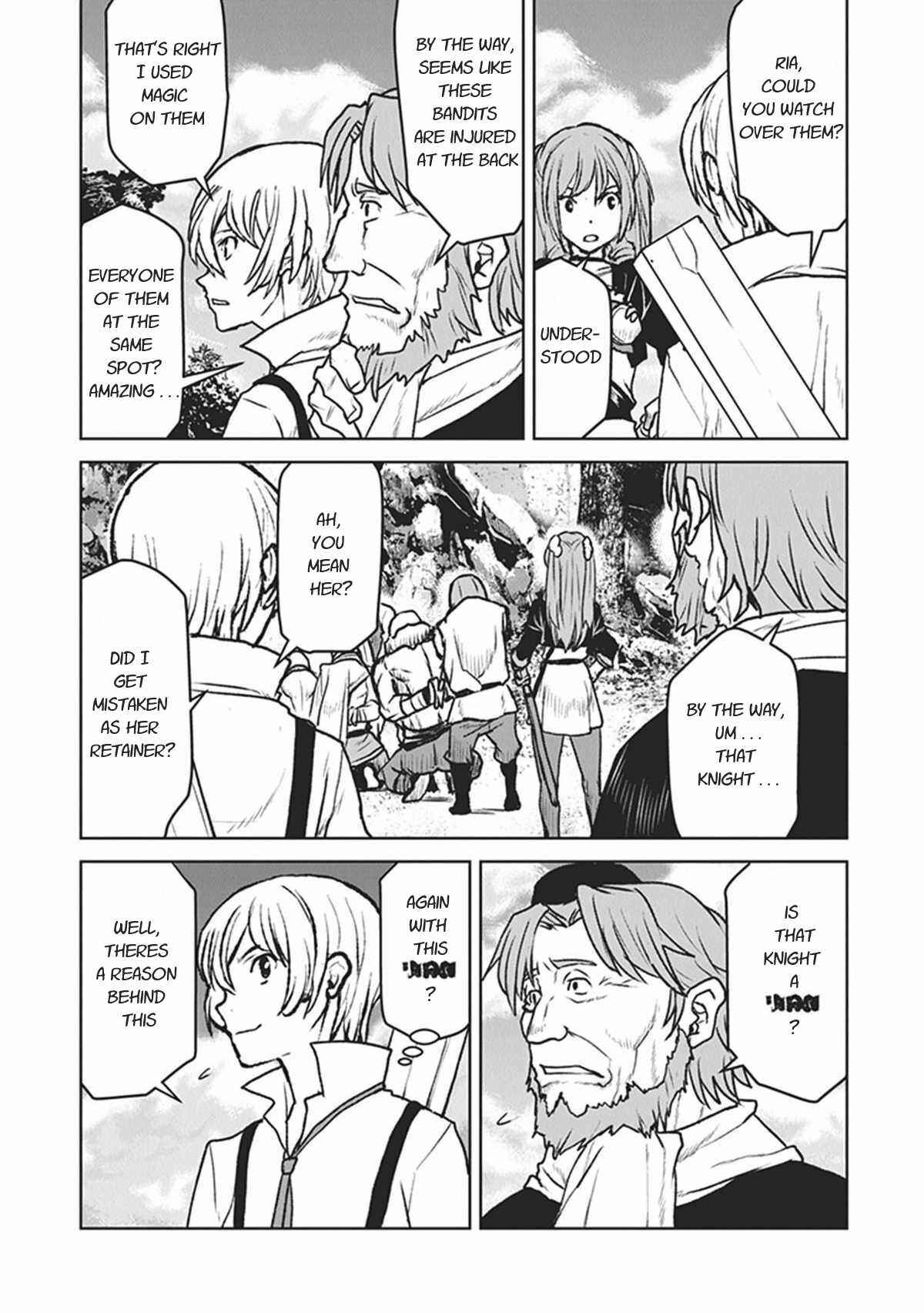 Page 21 Chapter 9 Kouchuugun Shikan Boukensha ni Naru