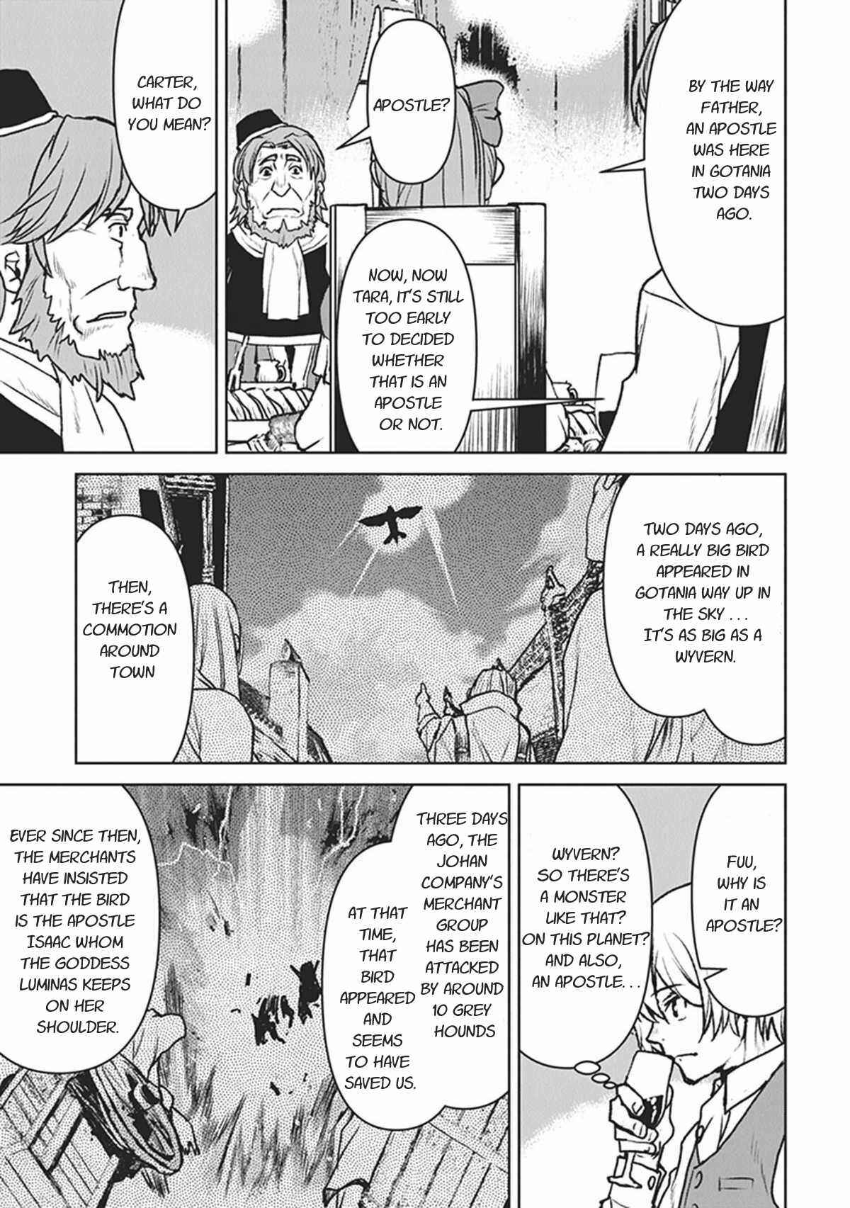 Page 13 Chapter 10 Kouchuugun Shikan Boukensha ni Naru
