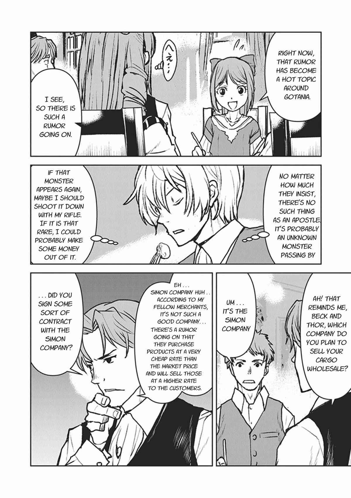 Page 14 Chapter 10 Kouchuugun Shikan Boukensha ni Naru