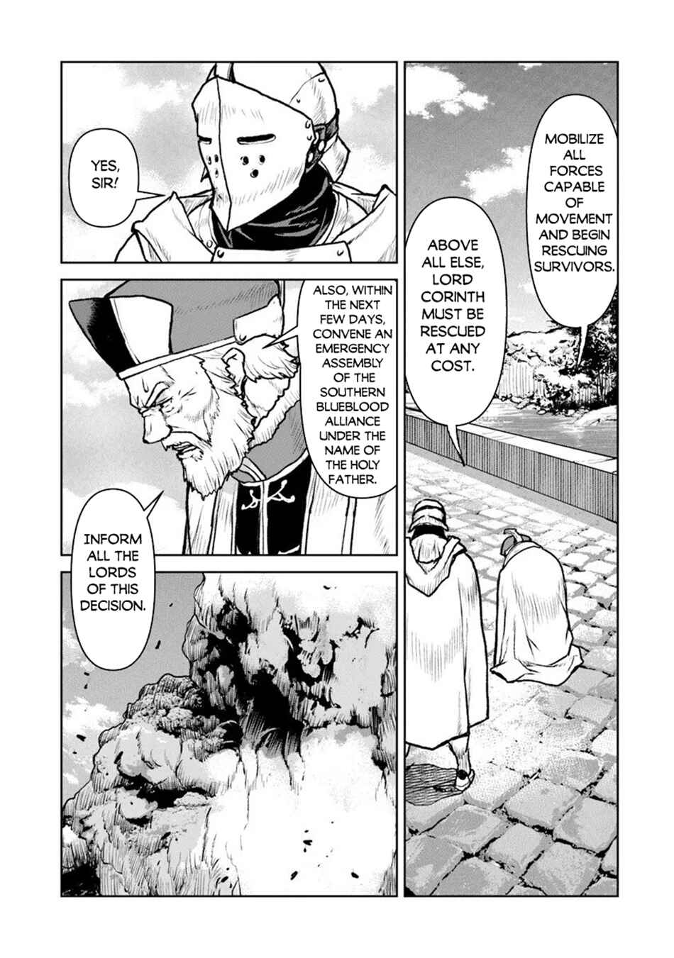 Page 15 Chapter 59 Kouchuugun Shikan Boukensha ni Naru