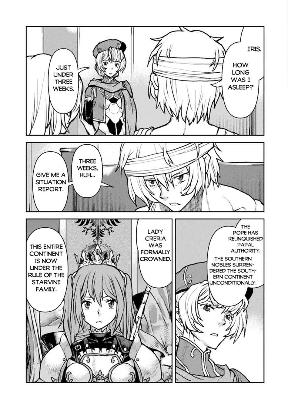 Page 19 Chapter 59 Kouchuugun Shikan Boukensha ni Naru