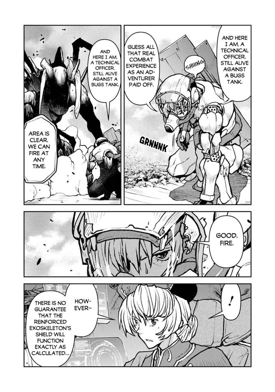 Page 7 Chapter 59 Kouchuugun Shikan Boukensha ni Naru