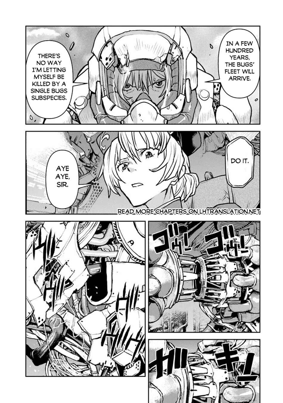 Page 8 Chapter 59 Kouchuugun Shikan Boukensha ni Naru