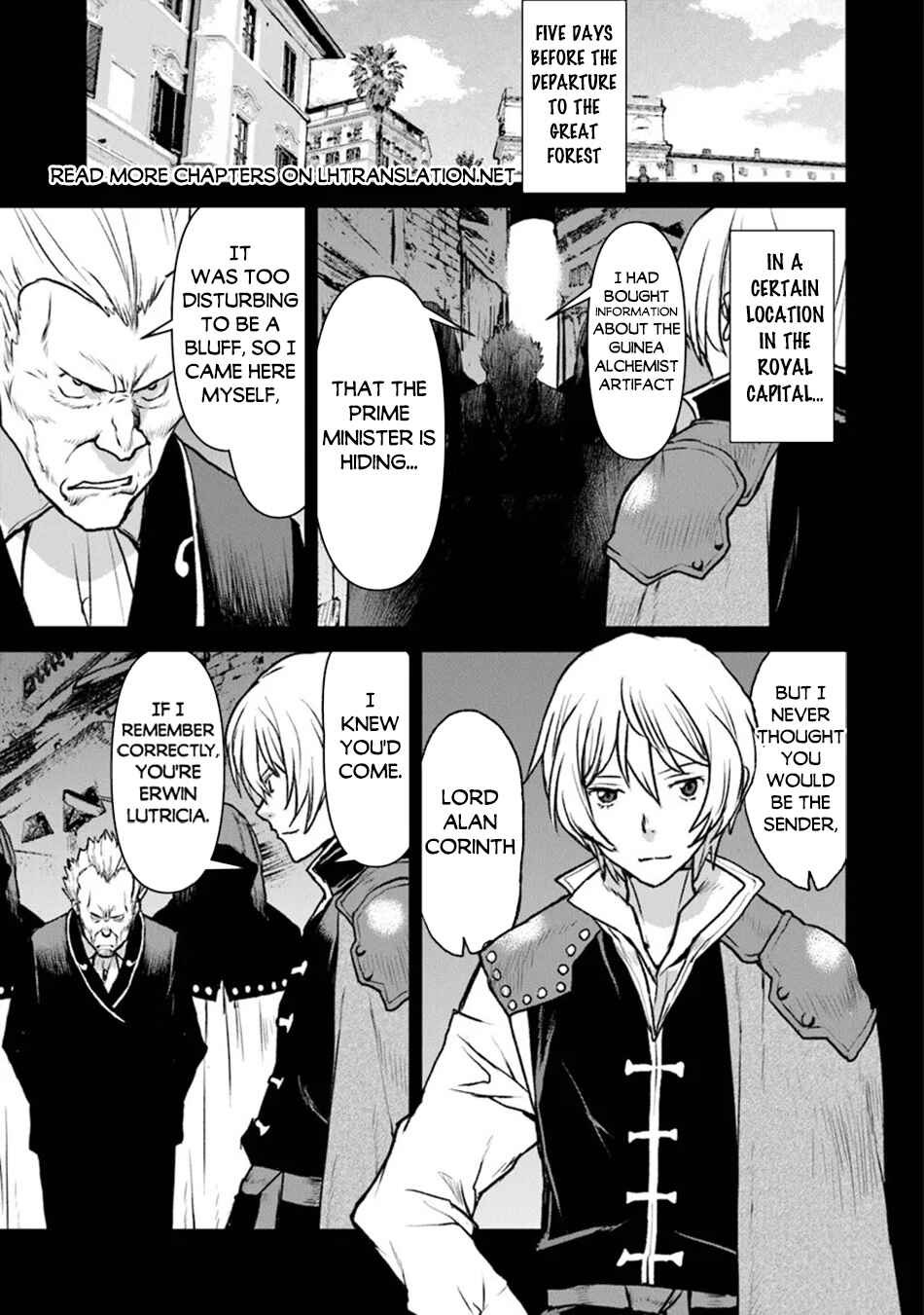 Page 6 Chapter 48.1 Kouchuugun Shikan Boukensha ni Naru