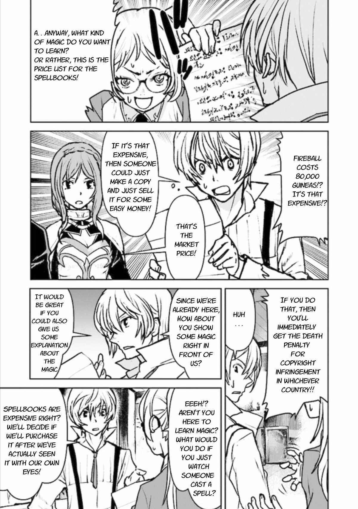 Page 9 Chapter 15 Kouchuugun Shikan Boukensha ni Naru