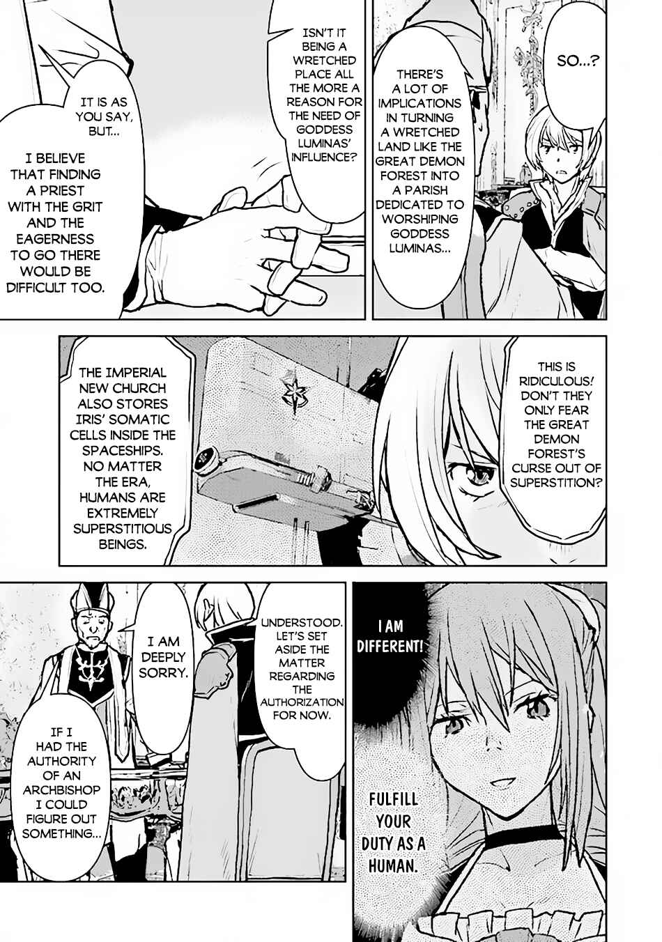 Page 10 Chapter 43 Kouchuugun Shikan Boukensha ni Naru