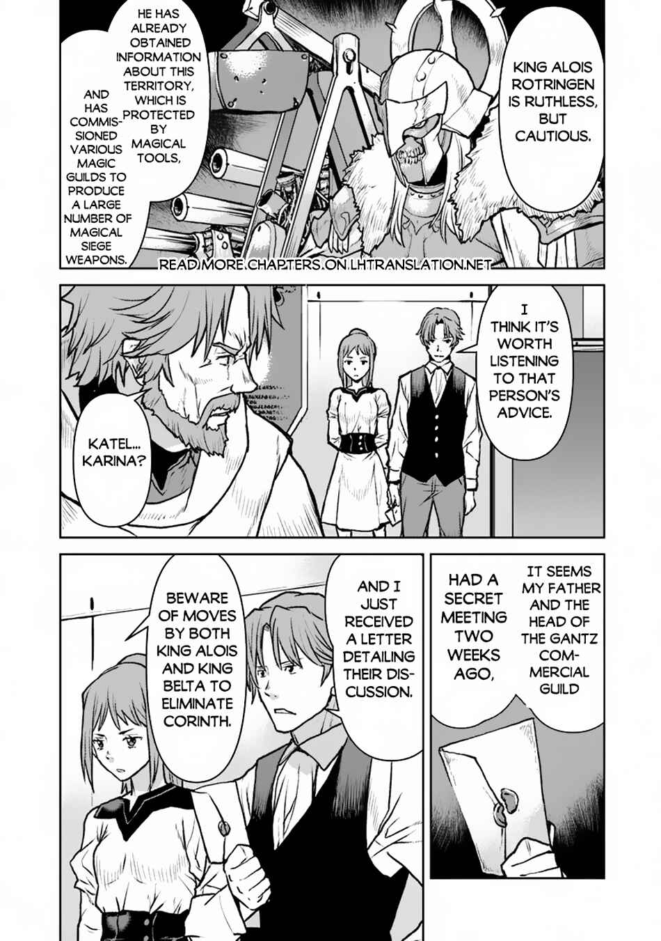 Page 16 Chapter 49.1 Kouchuugun Shikan Boukensha ni Naru