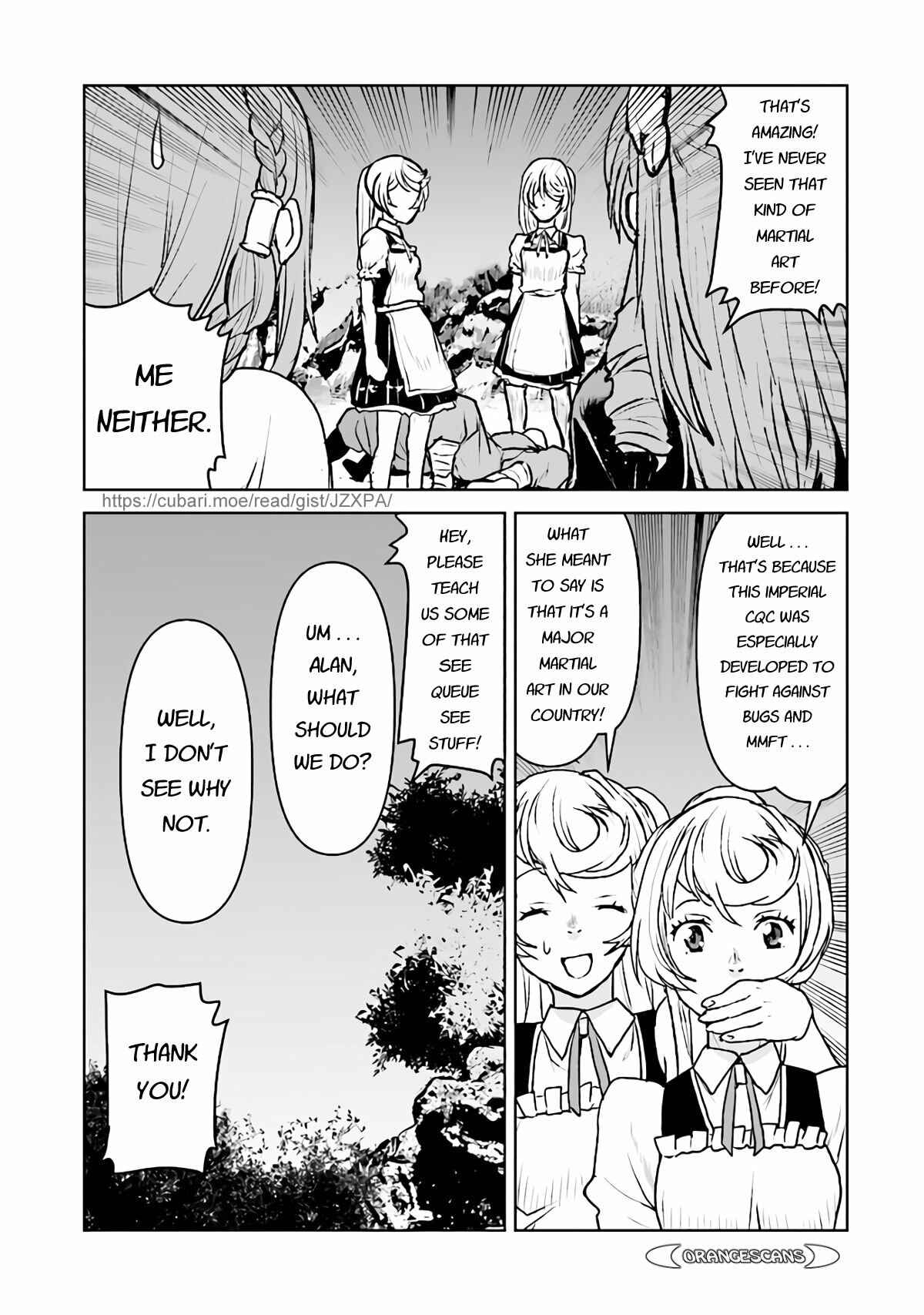 Page 23 Chapter 28 Kouchuugun Shikan Boukensha ni Naru