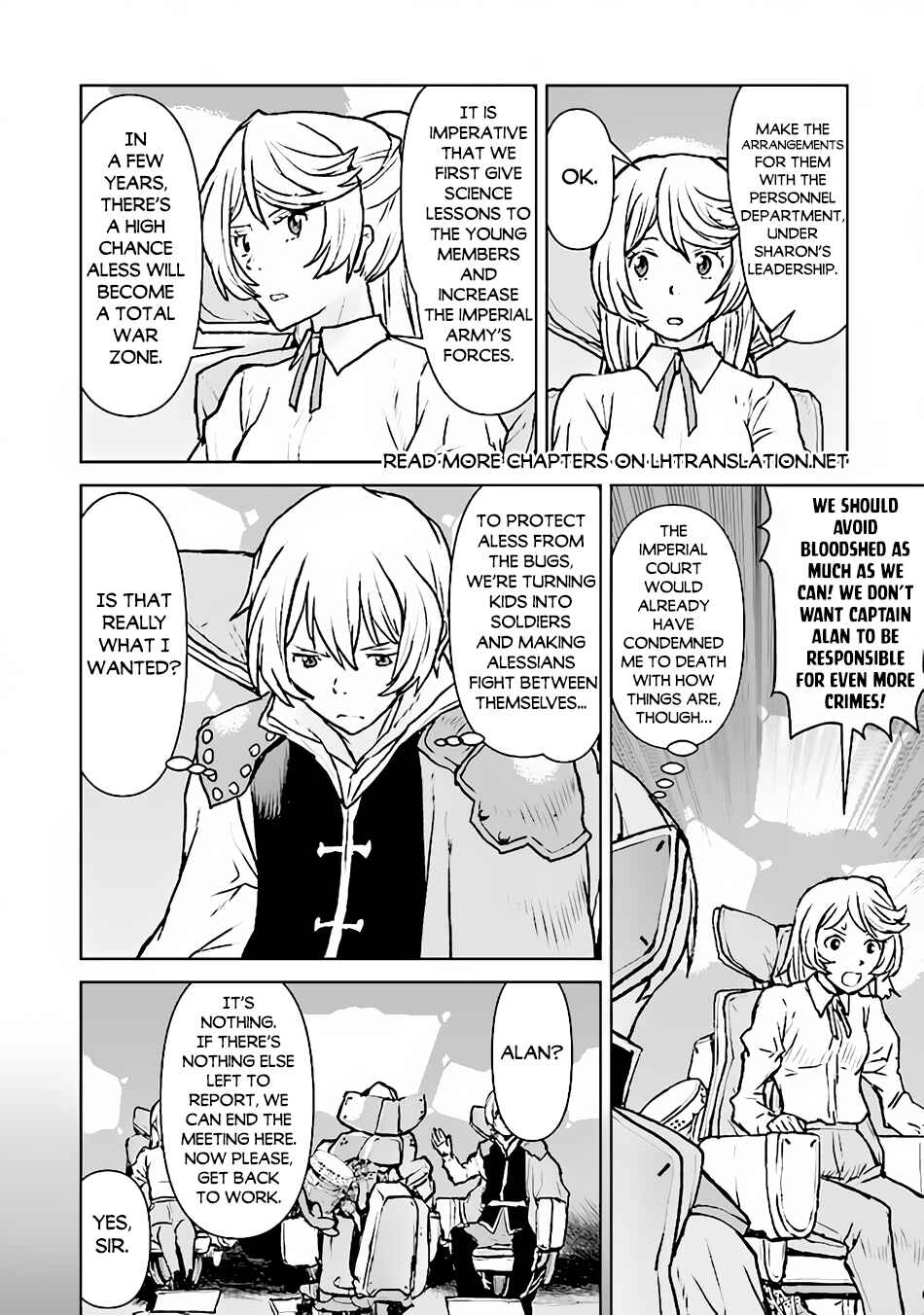Page 11 Chapter 44 Kouchuugun Shikan Boukensha ni Naru