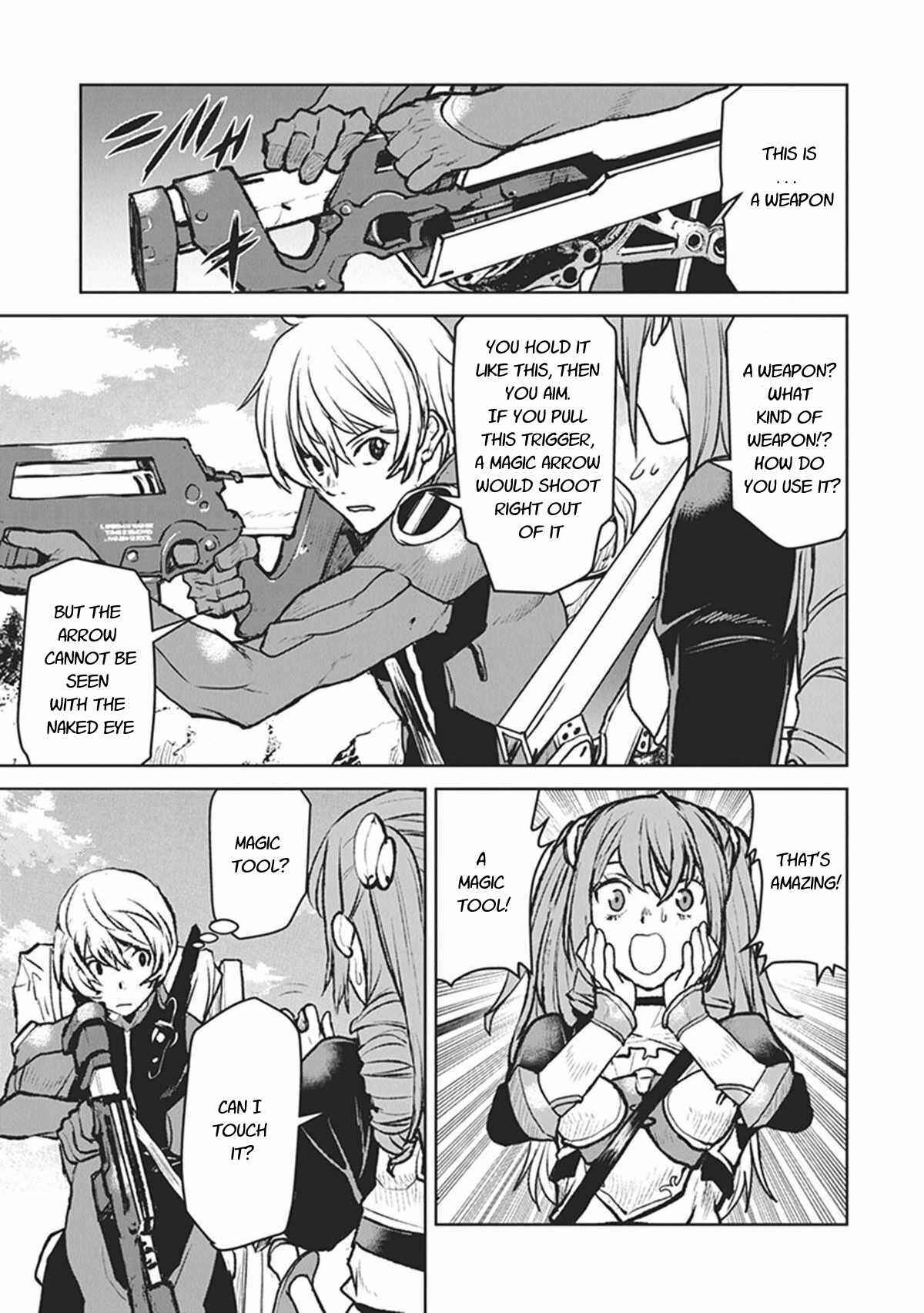 Page 11 Chapter 7 Kouchuugun Shikan Boukensha ni Naru