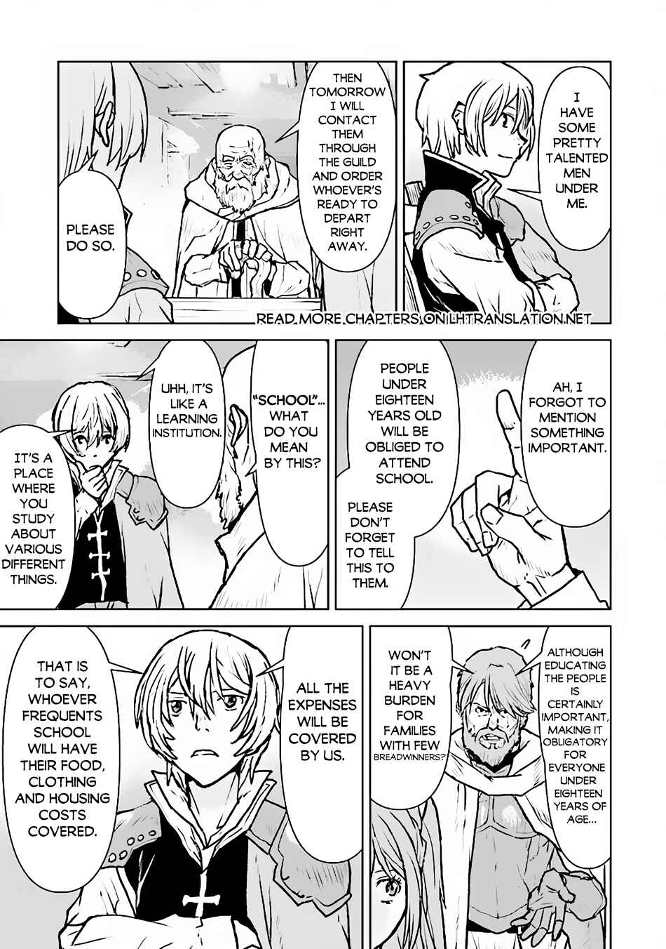 Page 16 Chapter 45 Kouchuugun Shikan Boukensha ni Naru