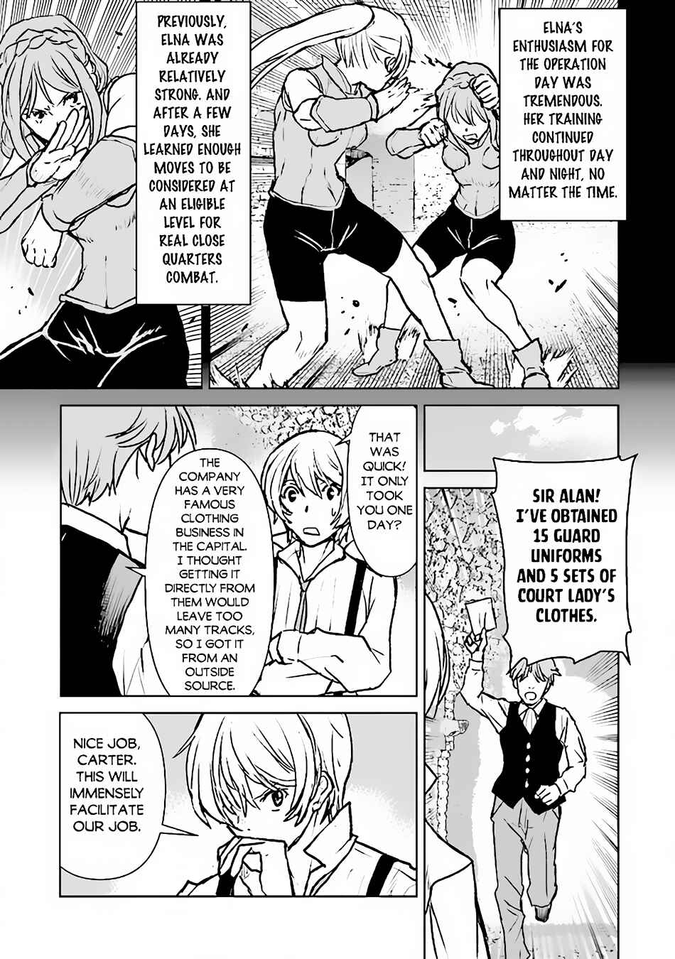 Page 14 Chapter 38 Kouchuugun Shikan Boukensha ni Naru