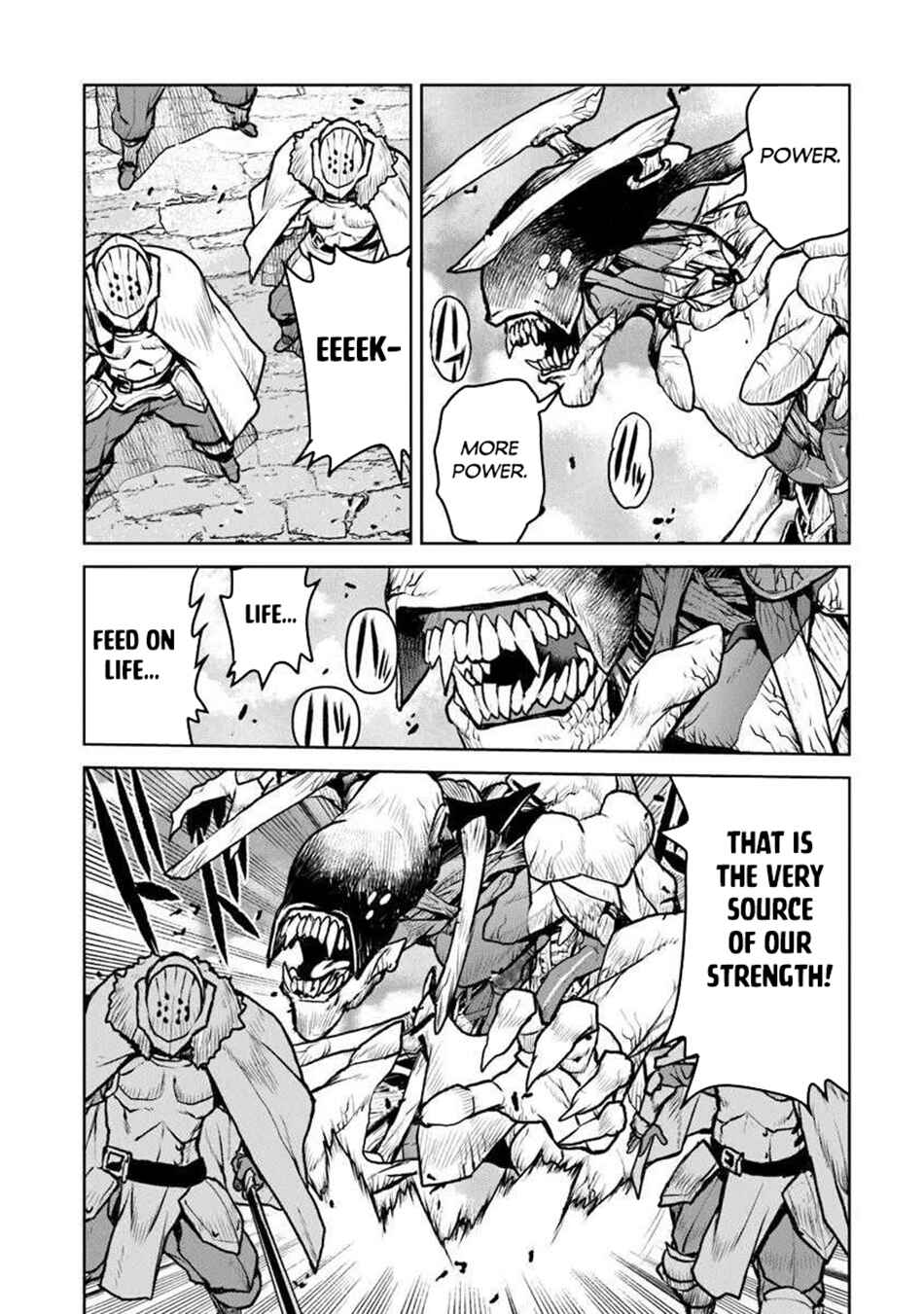 Page 12 Chapter 58 Kouchuugun Shikan Boukensha ni Naru