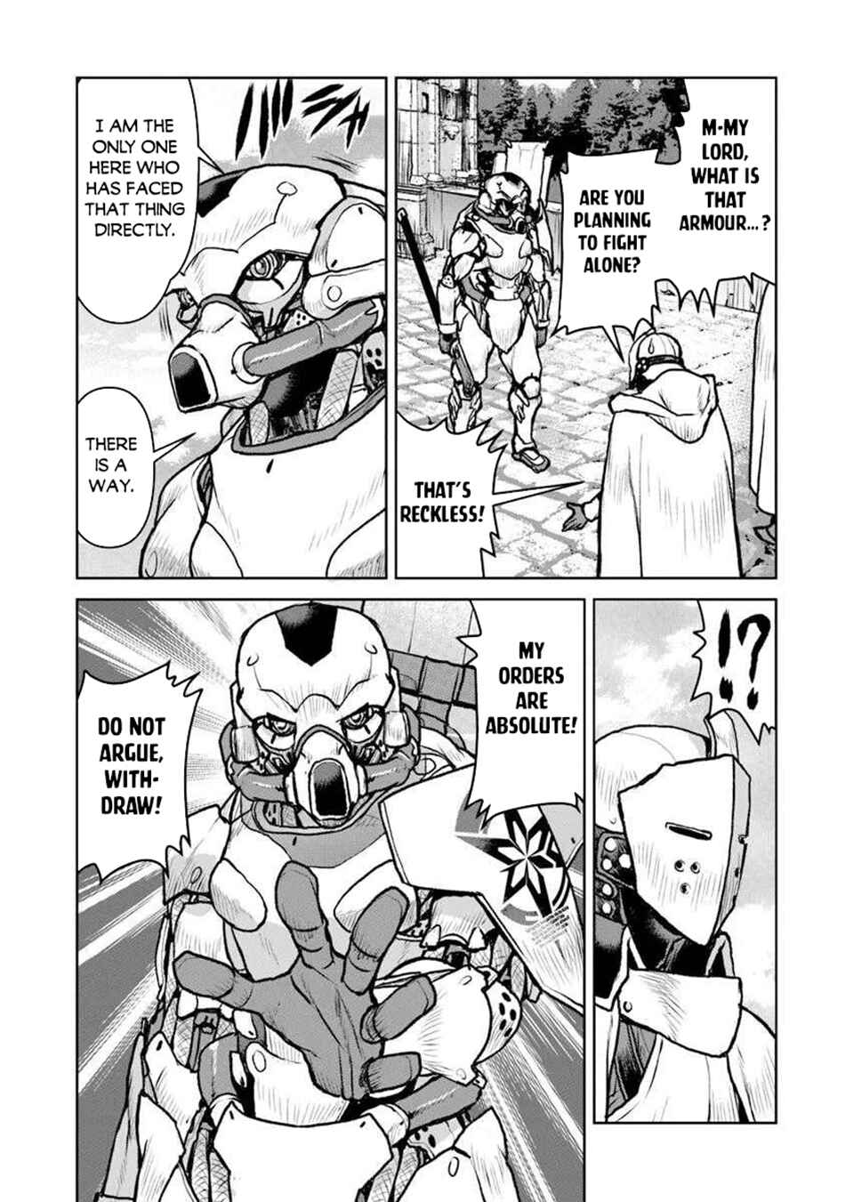Page 22 Chapter 58 Kouchuugun Shikan Boukensha ni Naru