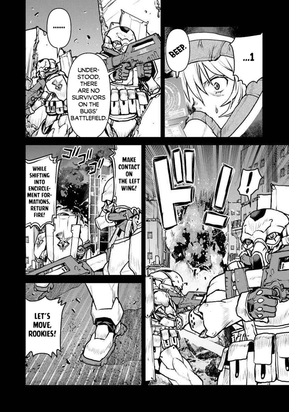 Page 5 Chapter 58 Kouchuugun Shikan Boukensha ni Naru