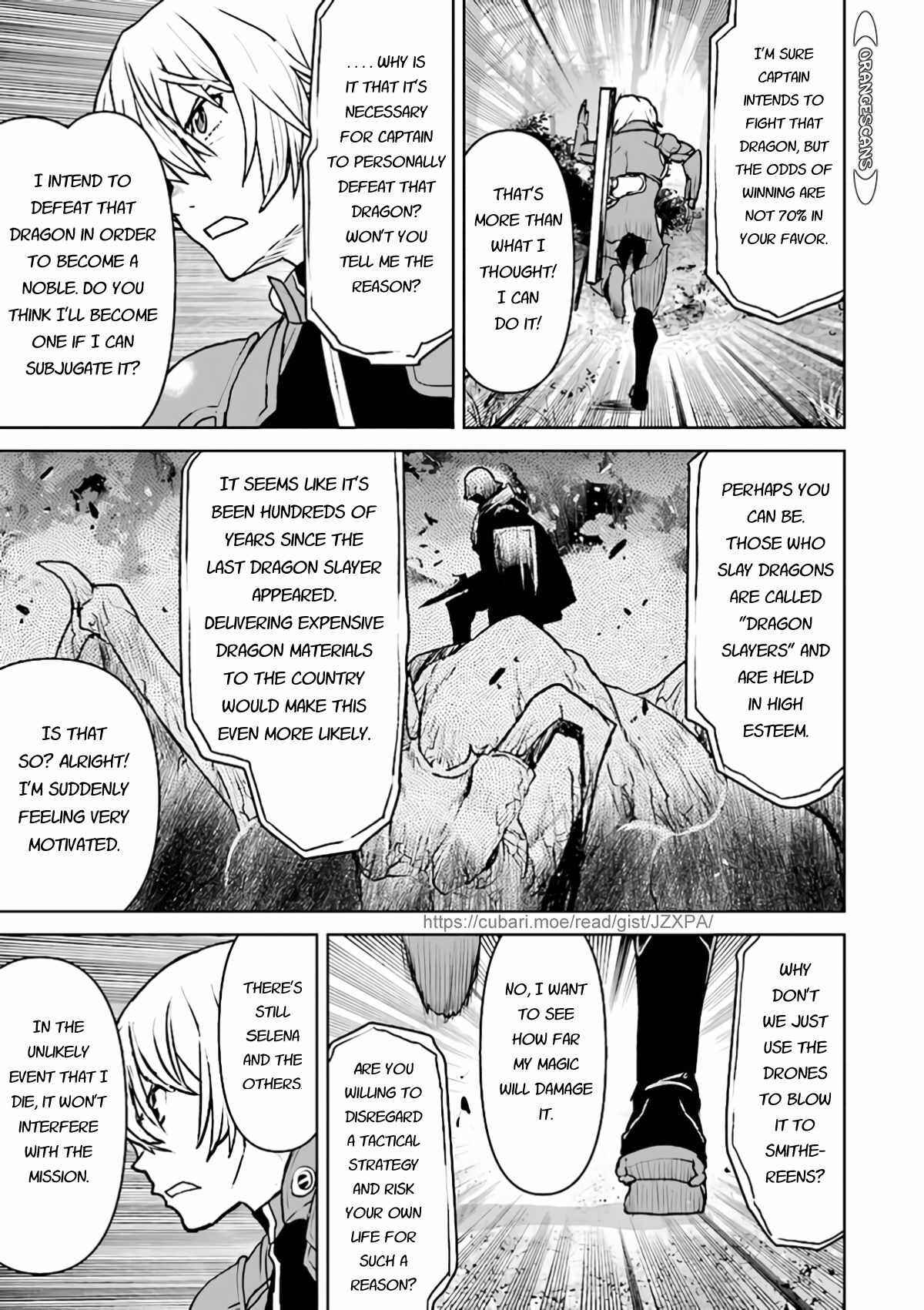 Page 19 Chapter 32 Kouchuugun Shikan Boukensha ni Naru