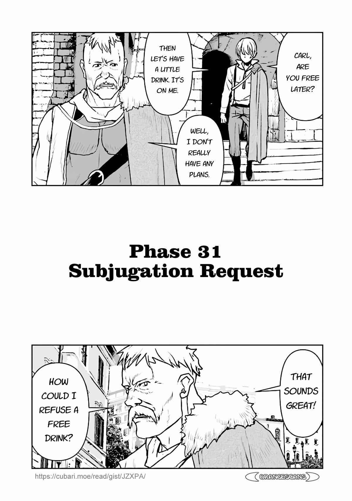 Page 1 Chapter 31 Kouchuugun Shikan Boukensha ni Naru